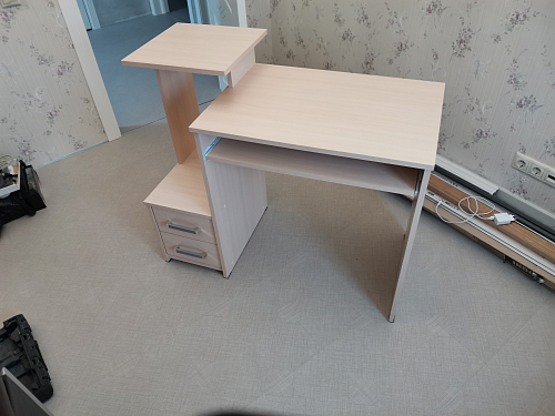 Компьютерный стол Джаз-24 левый венге фото покупателя 157