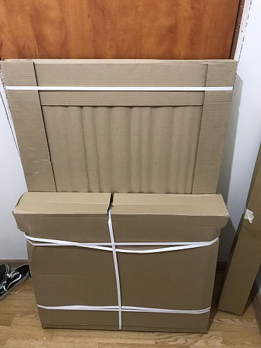 Деревянный стол Лота Лофт 120х75 белый матовый / дуб крафт золотой фото покупателя 602