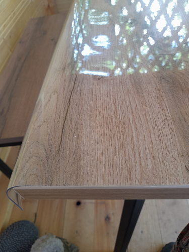 Стол Тринити Лофт 120 32 мм дуб галифакс табако / черный матовый фото покупателя 340