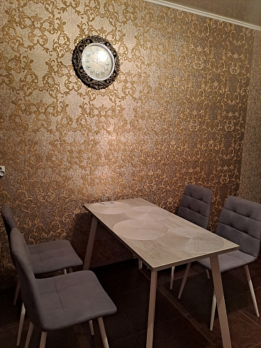 Стол Тринити Лофт 120 32 мм дуб галифакс табако / черный матовый фото покупателя 7