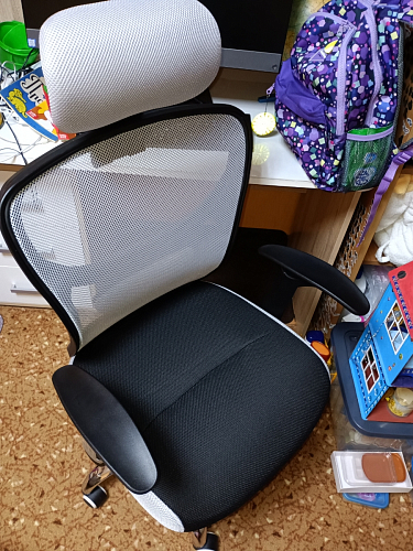 Компьютерное кресло Lody 1 серое / черное фото покупателя 9