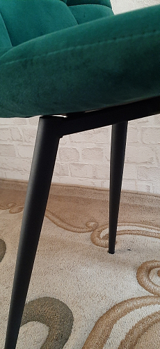 Стул на металлокаркасе Чилли синий / белый фото покупателя 1297