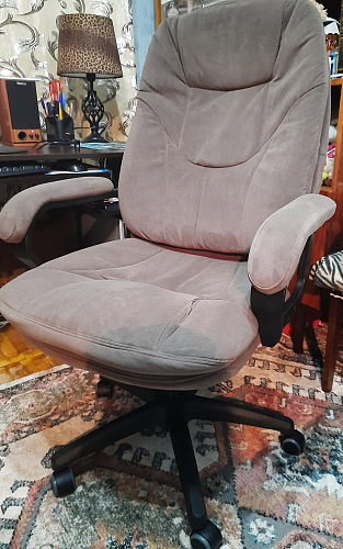 Компьютерное кресло Comfort Lux/Комфорт Люкс черный фото покупателя 126