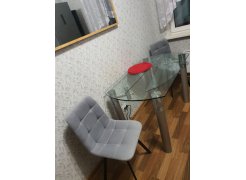 Стул на металлокаркасе Чилли черный фото покупателя 581