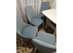 Стул на металлокаркасе Kora gray / black фото покупателя 159