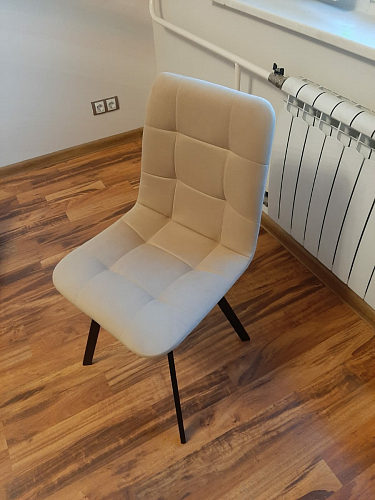 Стул на металлокаркасе Чилли зеленый / белый каркас фото покупателя 458