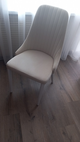 Стул на металлокаркасе Kora white / gray фото покупателя 265