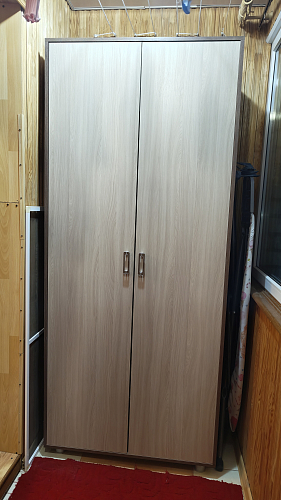 Шкаф двухдверный Аллегро венге linum / caiman белый фото покупателя 2