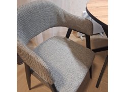 Стул на металлокаркасе Twin gray / black фото покупателя 24