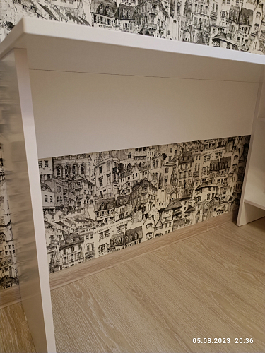 Письменный стол СПм-25 левый дуб сонома фото покупателя 27