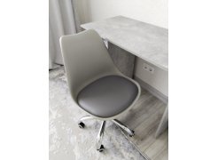 Компьютерное кресло Kolin с подушкой clear / white фото покупателя 459