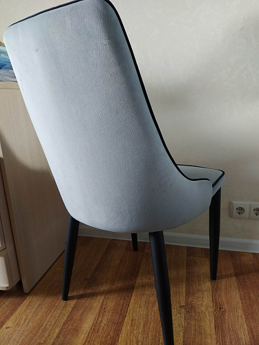 Стул на металлокаркасе Kora black / gray фото покупателя 210