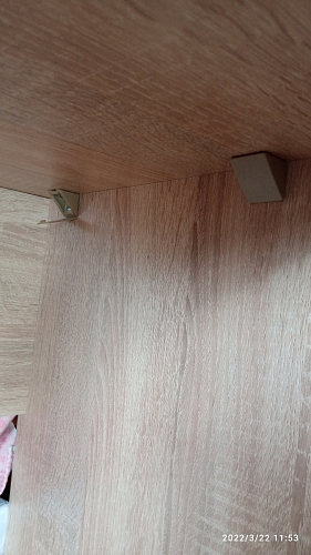 Стол письменный Kiwi дуб молочный  - Уцененный экземпляр фото покупателя 62