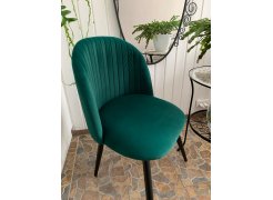 Стул на металлокаркасе Gabi blue / black фото покупателя 297