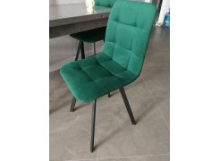 Стул на металлокаркасе Чилли светло-серый / черный фото покупателя 196