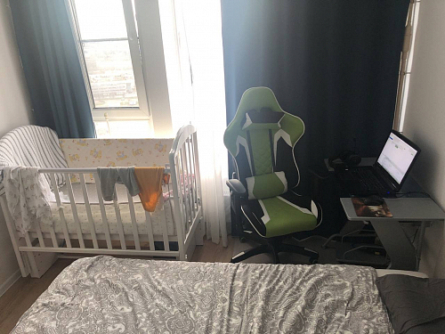 Компьютерное кресло Prime черное / синее фото покупателя 19