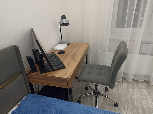 Компьютерное кресло Fiesta флок молочный 4 фото покупателя 35