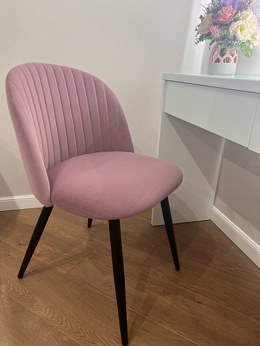 Стул на металлокаркасе Gabi latte / gold / black фото покупателя 944