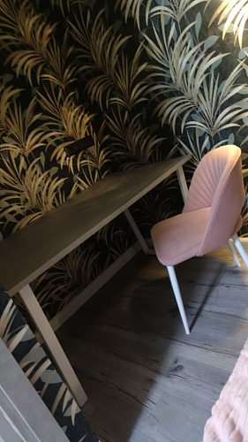 Деревянный стол Лота Лофт 120x75 дуб крафт табачный / черный матовый фото покупателя 625