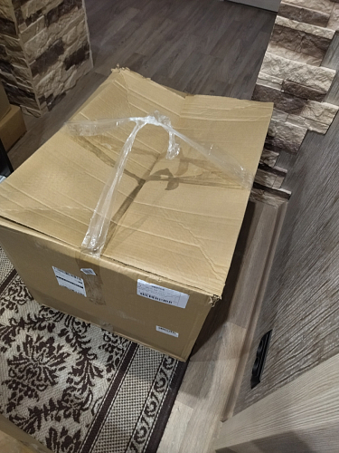 Стул на металлокаркасе Чилли синий / белый фото покупателя 856