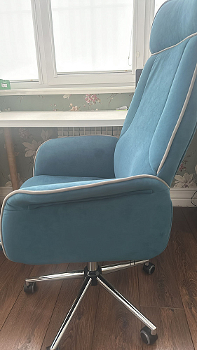 Компьютерное кресло Charm/Шарм синий 32 фото покупателя 13