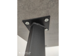 Стол Тринити Лофт 120 32 мм бетон / черный матовый фото покупателя 574