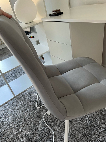 Стул Чилли 2 темно-серый  / черный фото покупателя 784