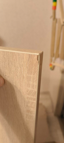 Компьютерный стол Комфорт 12.95 N дуб сонома / сатин фото покупателя 17