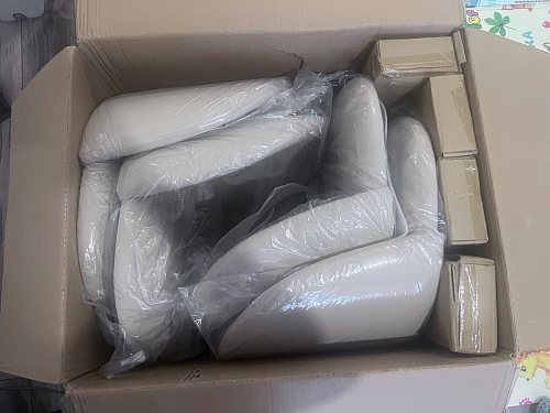 Стул на металлокаркасе Gabi latte / gold / black фото покупателя 611