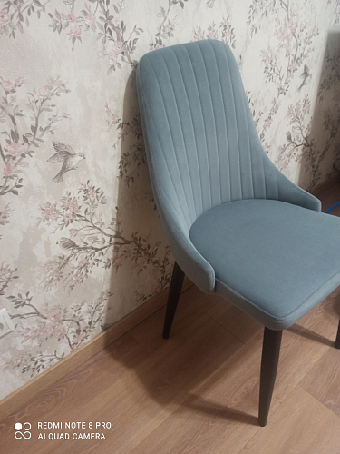 Стул на металлокаркасе Kora black / gray фото покупателя 81