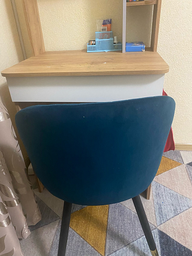 Стул на металлокаркасе Gabi 1 light purple / black фото покупателя 82