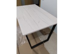 Стол Лота Лофт 140 25 мм юта / белый матовый фото покупателя 440