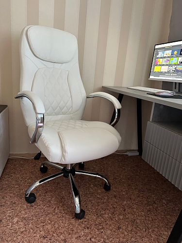 Компьютерное кресло Tron gray fabric фото покупателя 7