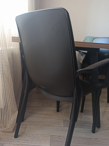 Кресло SHT-S76 красное / черное муар фото покупателя 6