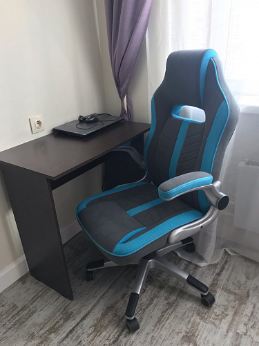 Стол письменный Kiwi дуб молочный  - Уцененный экземпляр фото покупателя 8