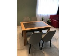 Стул на металлокаркасе Kora beige / black фото покупателя 134