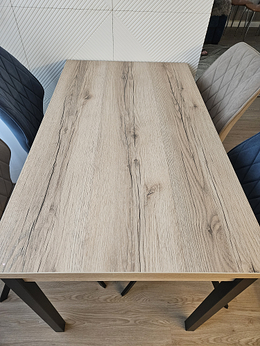 Стол Оригон сонома / черный матовый фото покупателя 50