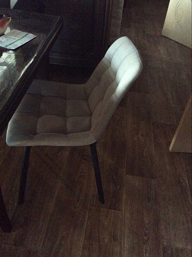 Стул на металлокаркасе Челси К крутящийся бирюзовый / черный фото покупателя 103