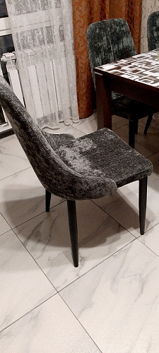 Стул на металлокаркасе Kora white / gray фото покупателя 373