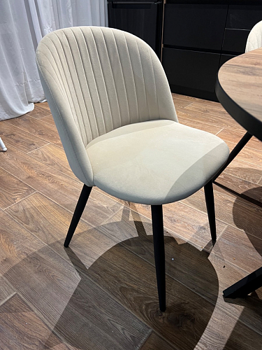 Стул на металлокаркасе Gabi gray / black фото покупателя 169