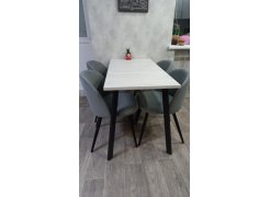 Стул на металлокаркасе Gabi green / black фото покупателя 62