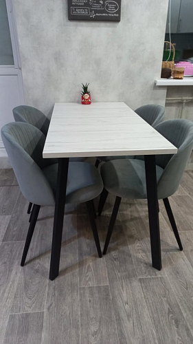 Стул на металлокаркасе Gabi latte / gold / black фото покупателя 62