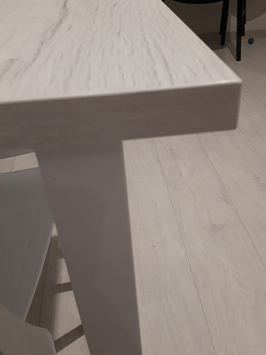 Деревянный стол Лота Лофт 140х80 черный матовый / бетон светлый фото покупателя 343