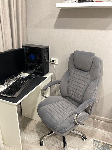 Компьютерное кресло Herd темно-серое фото покупателя 20