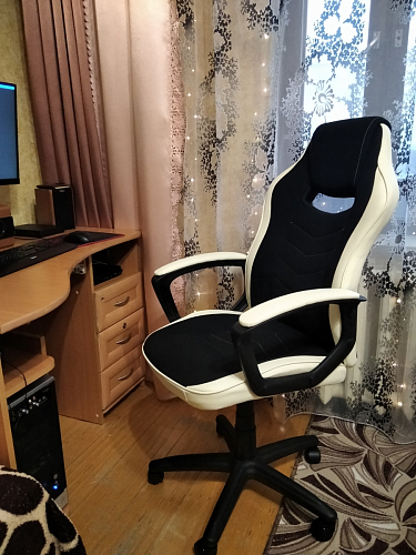 Компьютерное кресло Gamer черное / серое фото покупателя 79