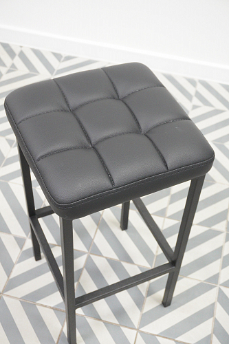 Барный стул Лофт катания дасти блю / белый матовый из шоурума 1