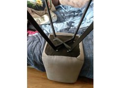 Стул на металлокаркасе Чилли горчичный / белый фото покупателя 433