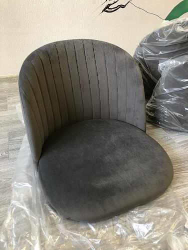 Стул на металлокаркасе Gabi latte / gold / black фото покупателя 674