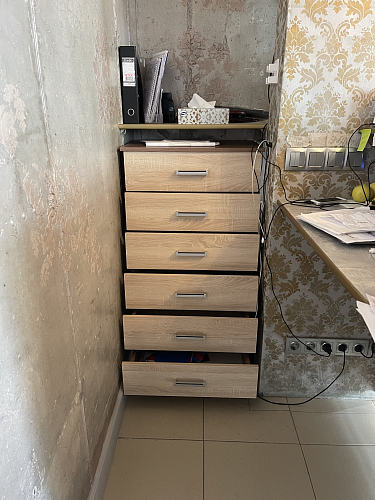 Комод Катрин-3 белый фото покупателя 12