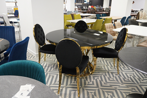 Стол Twist steel / white из шоурума 1